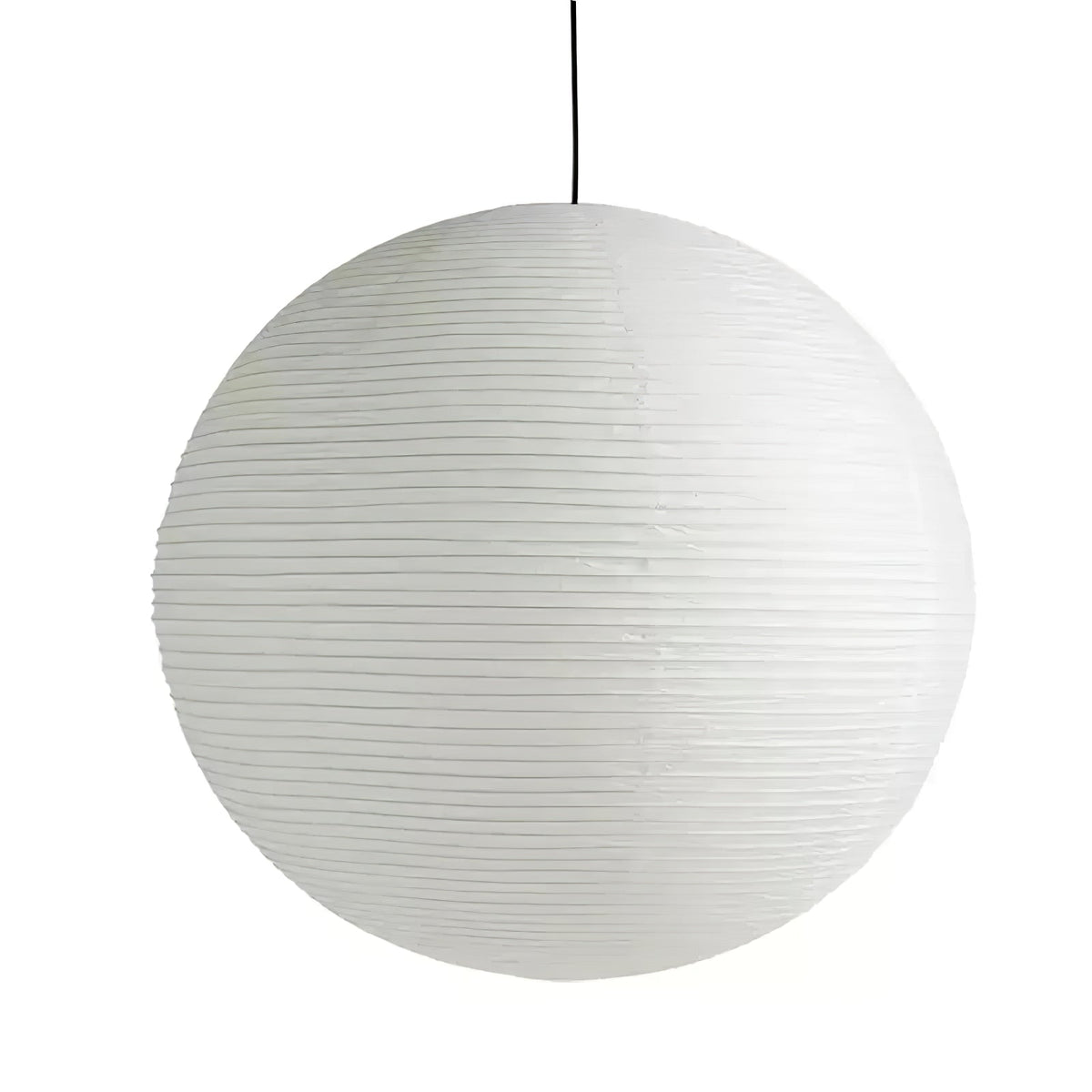 Perrona Suspension Bambou Papier Washi Ronde