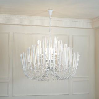 Ulshayra Lustre Postmoderne De Luxe En Bois Et Métal à Multiples Bras