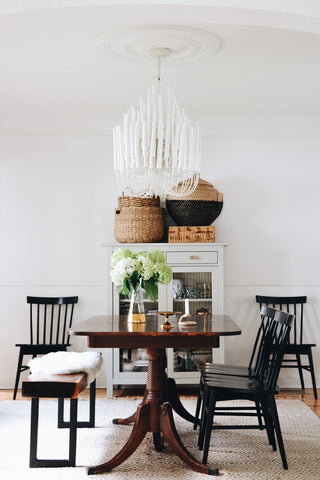 Ulshayra Lustre Postmoderne De Luxe En Bois Et Métal à Multiples Bras