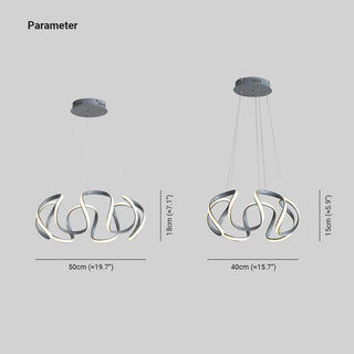 Eldorix Suspension Linéaire Moderne Doré/Café/Gris. Salon-Luire